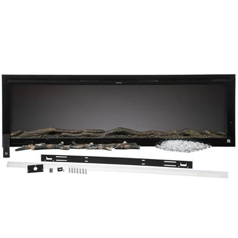 Image of Touchstone Sideline Elite 84" Linear Flush Mount WiFi Enabled Smart Electric Fireplace - (Alexa / Google Compatible) | 80050