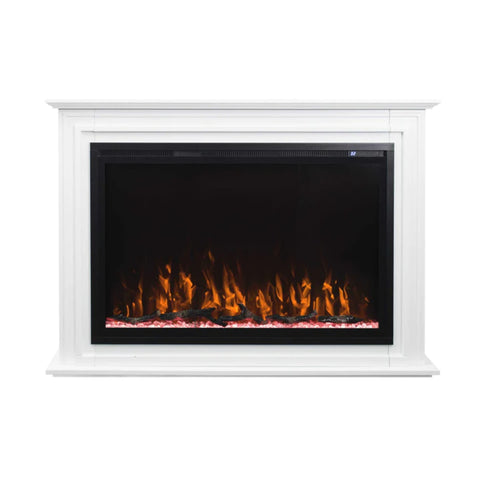 Image of Touchstone Sideline Elite Forte 40-inch Smart Electric Fireplace with Encase Surround Mantel | 90000-80052