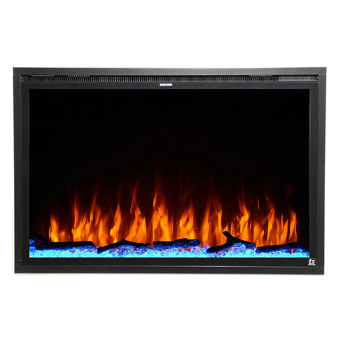 Image of Touchstone Sideline Elite Smart Forte 40 Inch Recessed Smart Electric Fireplace | 80052