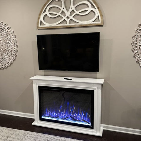 Image of Touchstone Sideline Elite Smart Forte 40 Inch Recessed Smart Electric Fireplace | 80052