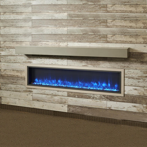The Outdoor GreatRoom Company 60-Inch Mantel Shelf - Cove Grey - GCVMT-60 - Fire Pit Table - The Outdoor GreatRoom Company - ElectricFireplacesPlus.com