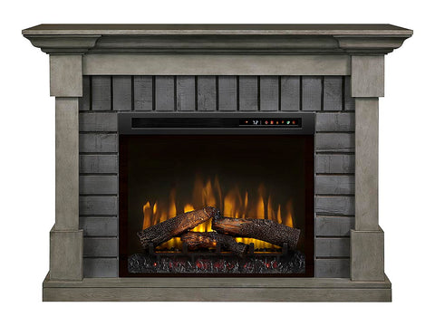 Image of Dimplex Royce Electric Fireplace Mantel With Logs - GDS28L8-1924SK