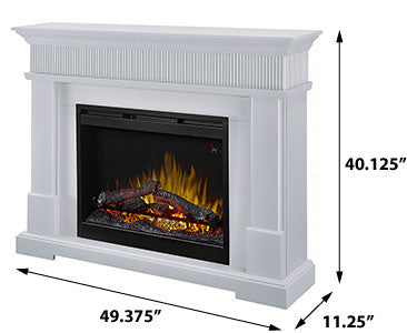 Dimplex Jean Electric Fireplace Mantel - GDS26L5-1802W
