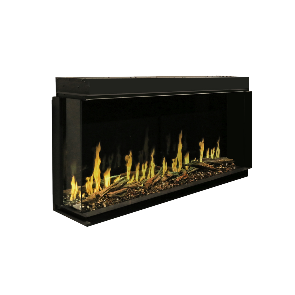 Modern Flames Orion Multi 120" Virtual Fireplace | Recessed Mount | Single Or Multi-Sided | OR120-MULTI