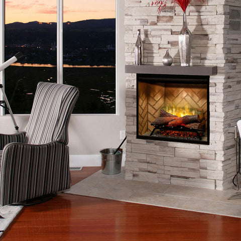 Image of Dimplex Revillusion® 30-Inch Built-In Electric Fireplace - RBF30 - Electric Fireplace - Dimplex - ElectricFireplacesPlus.com