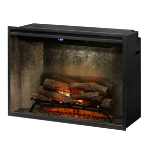Dimplex Revillusion® 36-Inch Built-In Electric Fireplace - Weathered Concrete - RBF36WC - 500002401