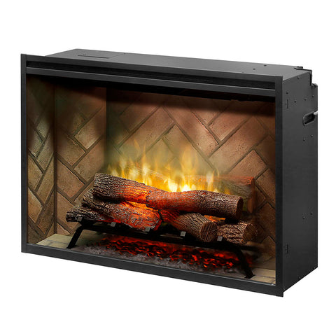 Image of Dimplex Revillusion® 36-Inch Built-In Electric Fireplace - RBF36 - Electric Fireplace - Dimplex - ElectricFireplacesPlus.com