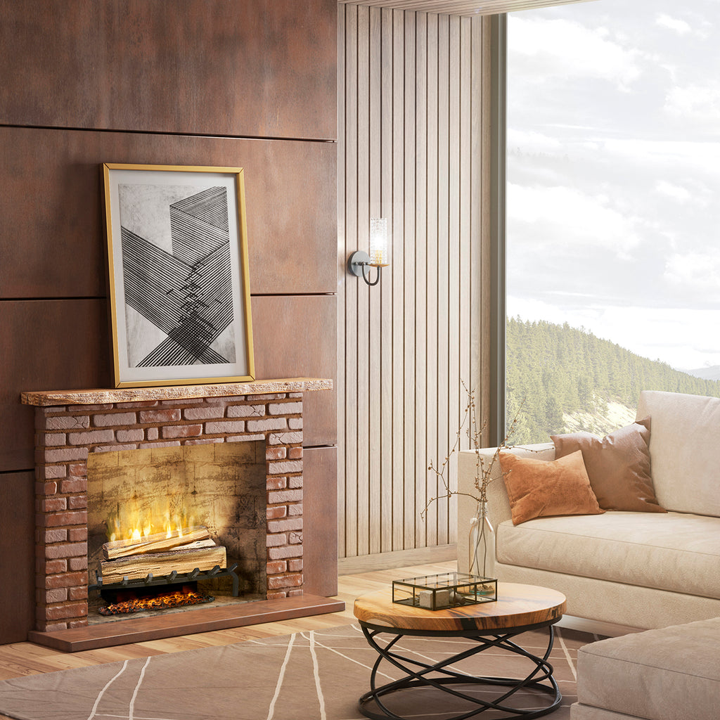 Dimplex Revillusion® 25" Electric Fireplace Fresh Cut Log Set w/ Ashmat - RLG25FC