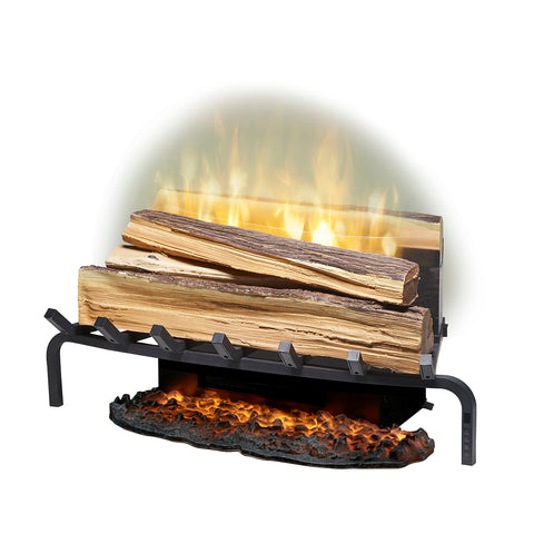 Image of Dimplex Revillusion® 25" Electric Fireplace Fresh Cut Log Set w/ Ashmat - RLG25FC