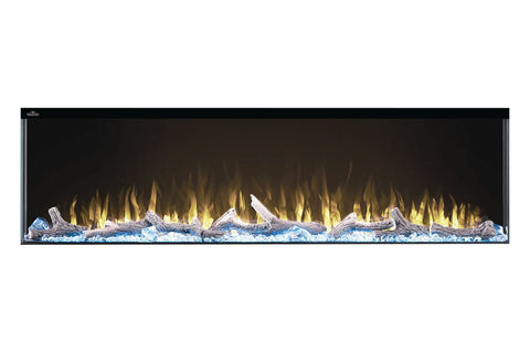 Image of Napoleon Trivista Primis 50" 3 Sided Linear Electric Fireplace - NEFB50H-3SV