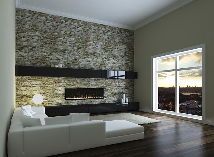 Dimplex Ignite XL 50" Built In | Wall Mount Linear Electric Fireplace | XLF50