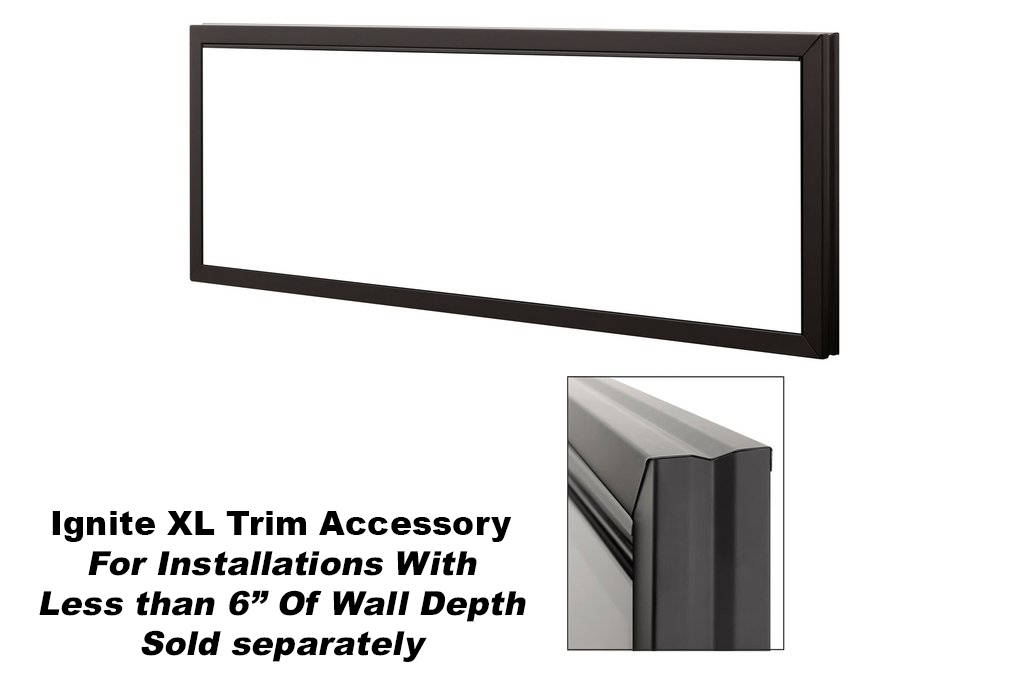 Dimplex Ignite XL 60" Built In | Wall Mount Linear Electric Fireplace | XLF60
