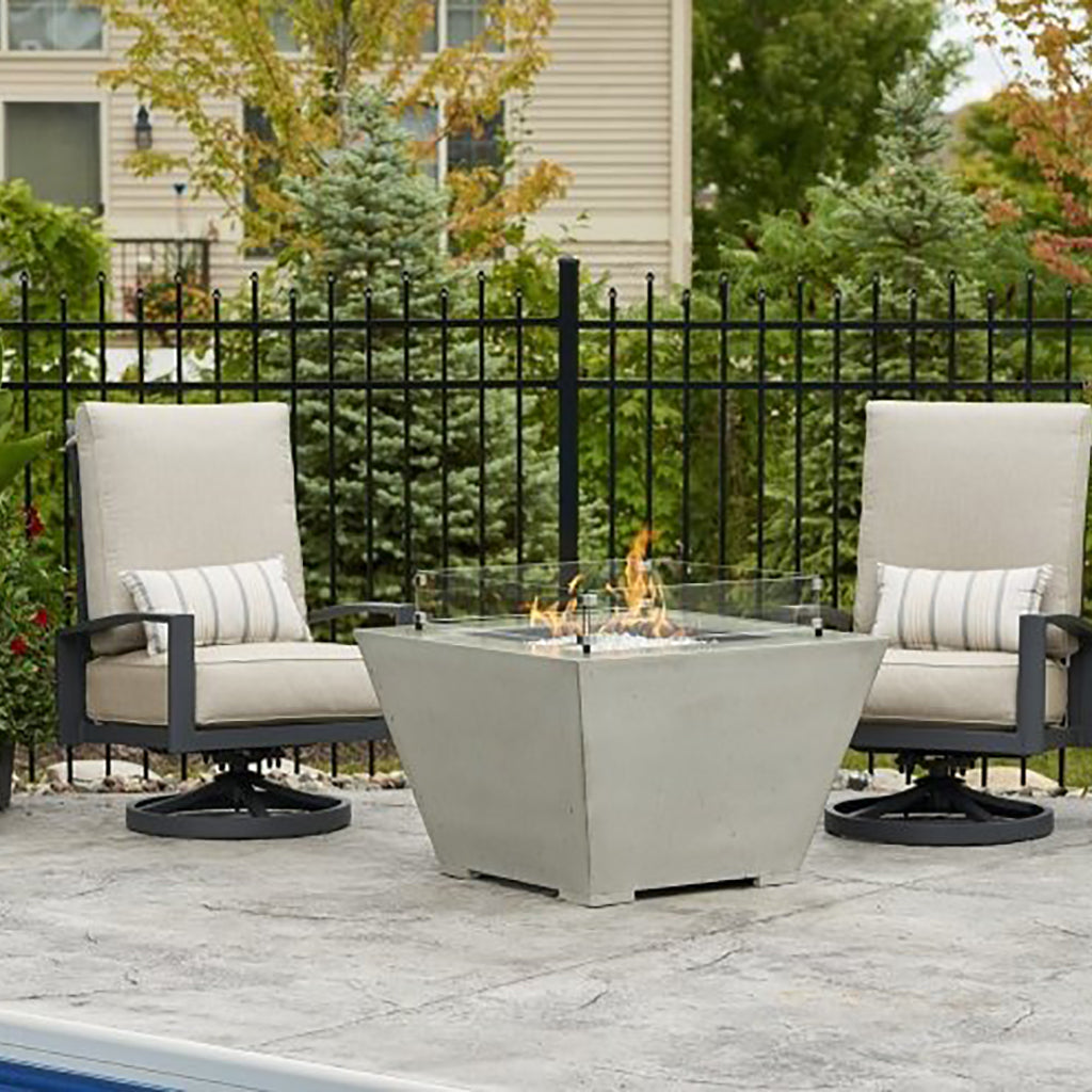 The Outdoor GreatRoom Company Cove Square Gas Fire Pit Bowl | CV-2424