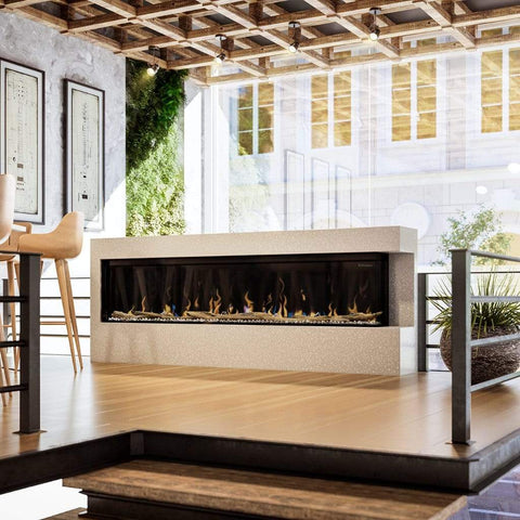 Image of Dimplex Ignite XL Bold 88" Linear Built In | 3 Sided Electric Fireplace | XLF8817-XD