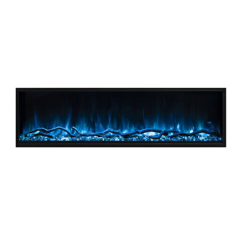 Image of Modern Flames Landscape Pro Slim 44" Built In Wall Mount Electric Fireplace - LPS-4414