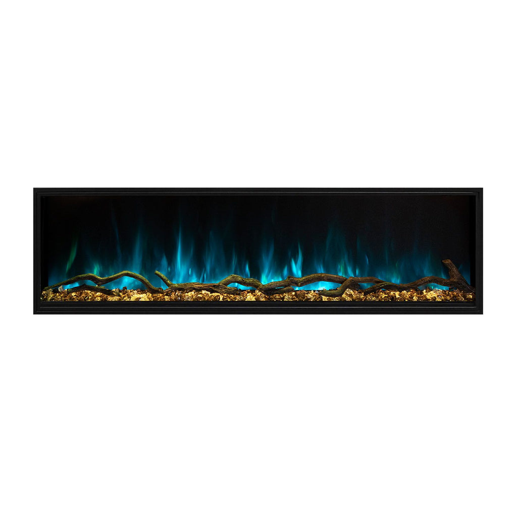 Modern Flames Landscape Pro Slim 68" Built In Wall Mount Electric Fireplace - LPS-6814