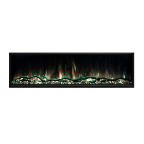 Image of Modern Flames Landscape Pro Slim 44" Built In Wall Mount Electric Fireplace - LPS-4414