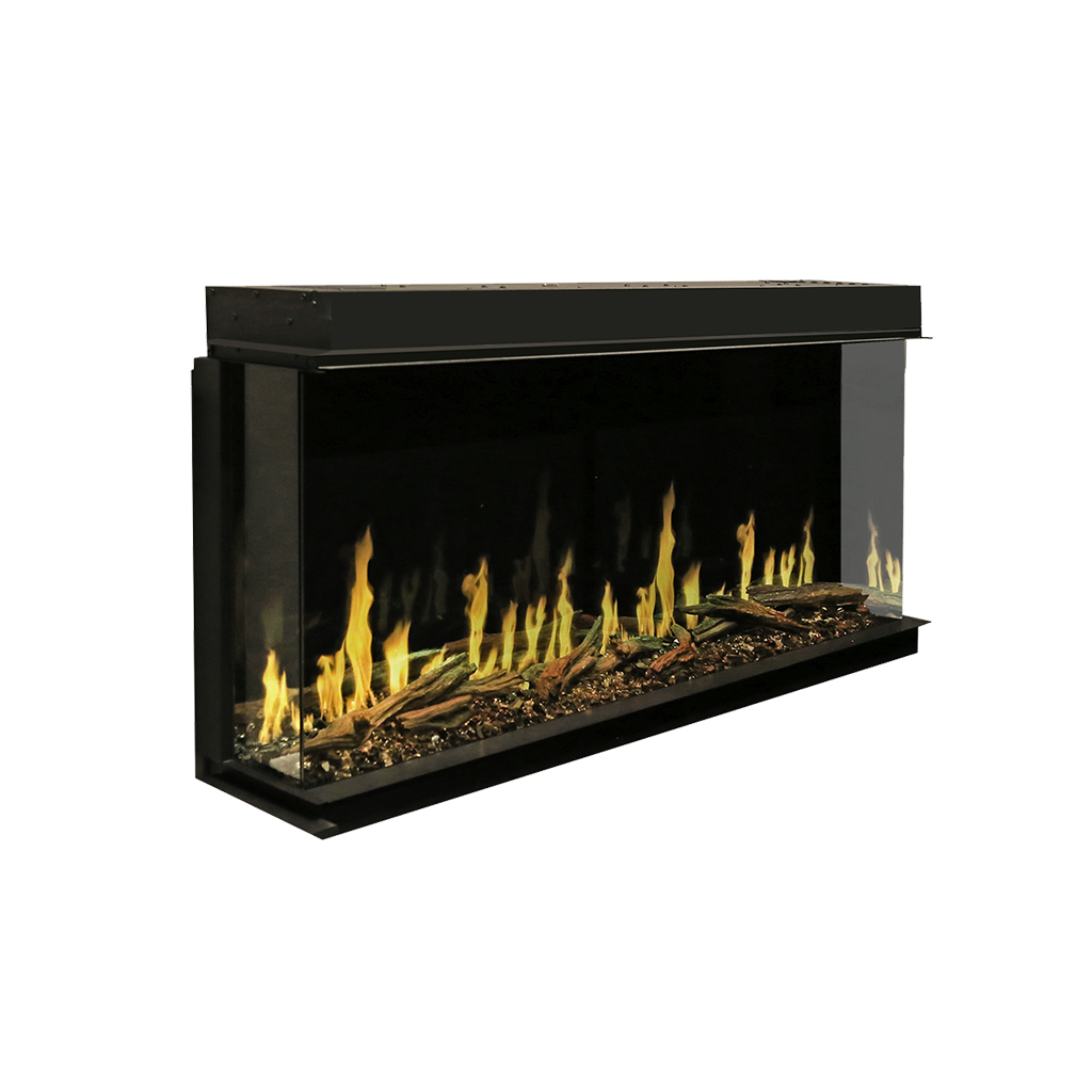 Modern Flames Orion Multi 76" Virtual Fireplace | Recessed Mount | Single Or Multi-Sided | OR76-MULTI