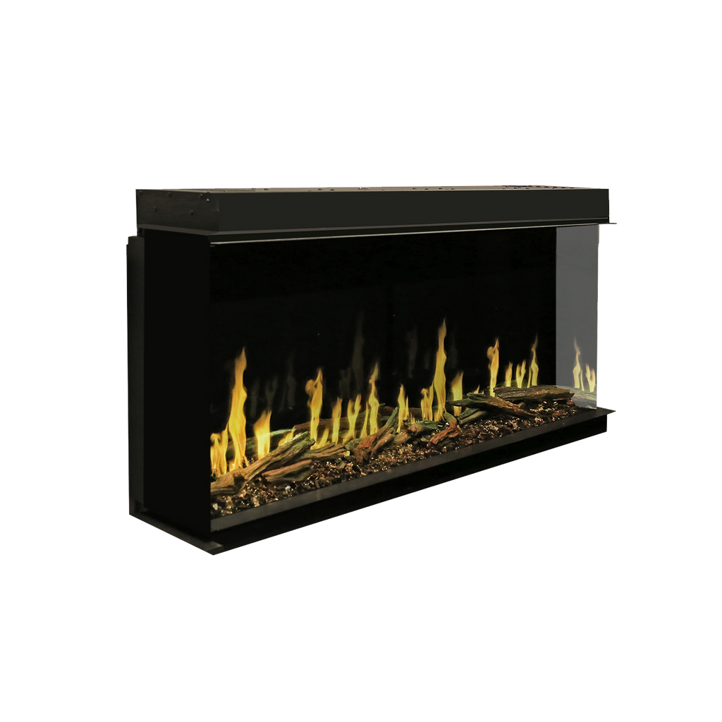Modern Flames Orion Multi 60" Virtual Fireplace | Recessed Mount | Single Or Multi-Sided | OR60-MULTI
